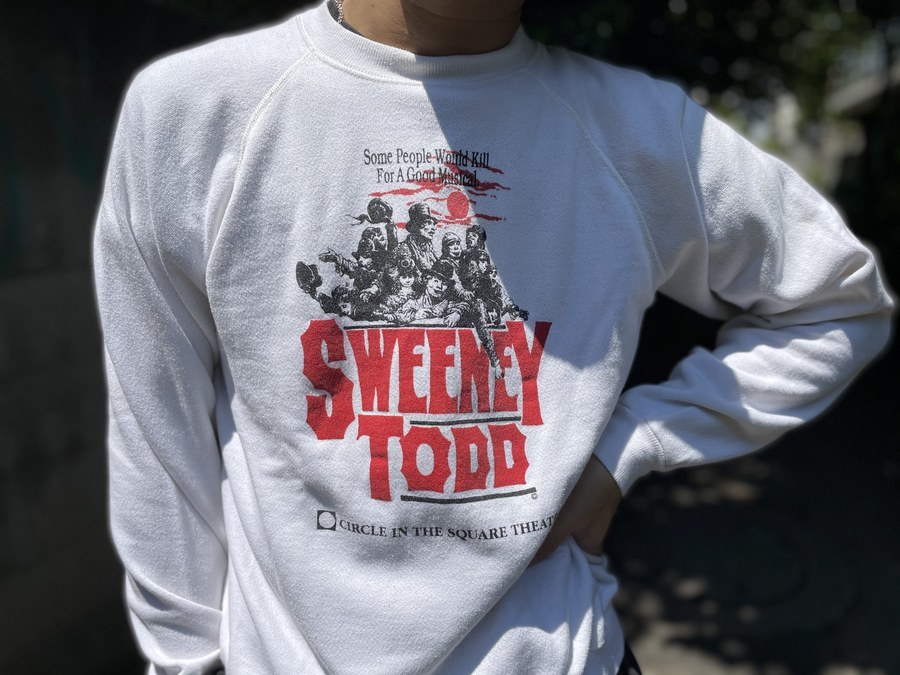Sweeny Todd/スウィーニー・トッド】の80sヴィンテージスウェットが