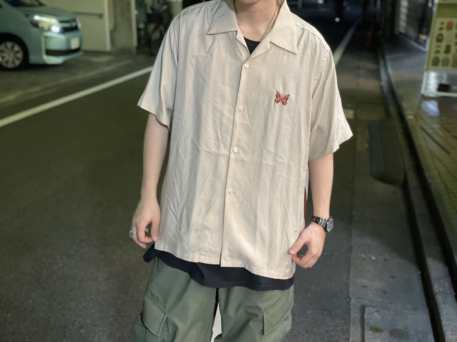 NEW限定品 Needles - NEEDLES Studious 別注 Papillon Emb shirtの通販