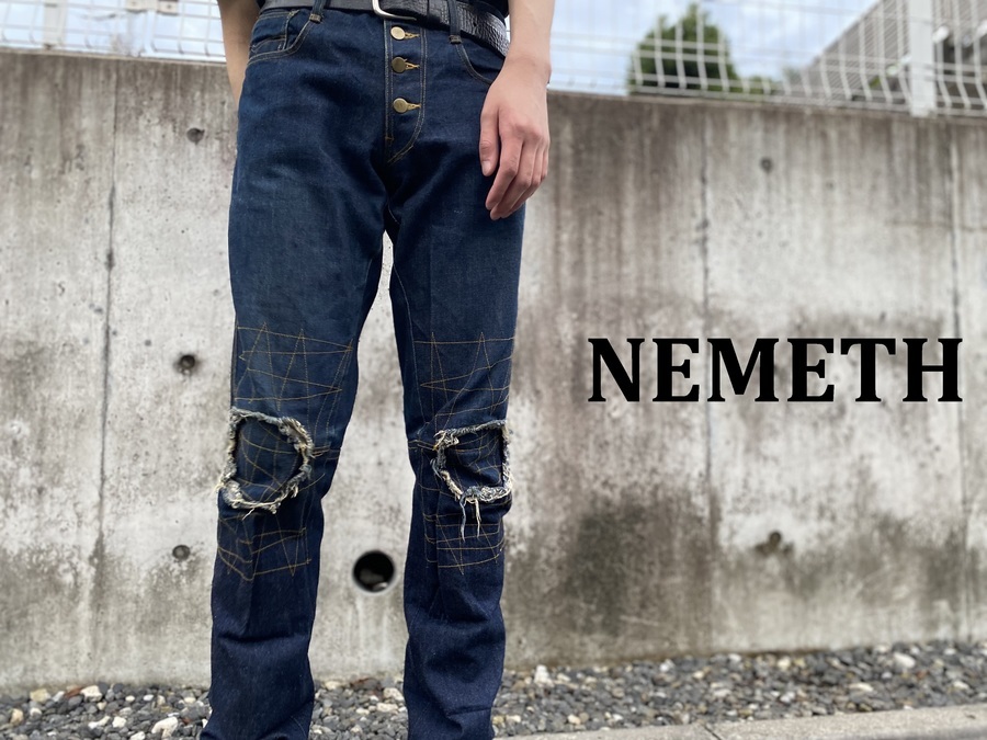 NEMETH ネメス 立体裁断 クロップド デニム デニムパンツ パンツ