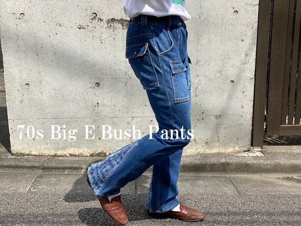 70's vintage levi's bush denim pants