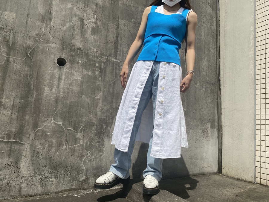 新鋭ブランド【TAN/タン】より夏を感じるニットタンクトップ買取入荷  