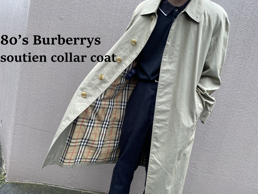 最低価格の ステンカラーコート Burberry 日本製 80's古着 お値下げ不可 - ステンカラーコート - hlt.no