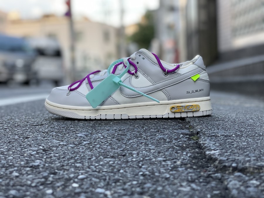 NIKE off-white Dunk Low The 50 Collectio