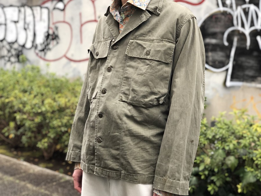 1940s M43 HBT jacket（ビンテージ/オリジナル）です。-