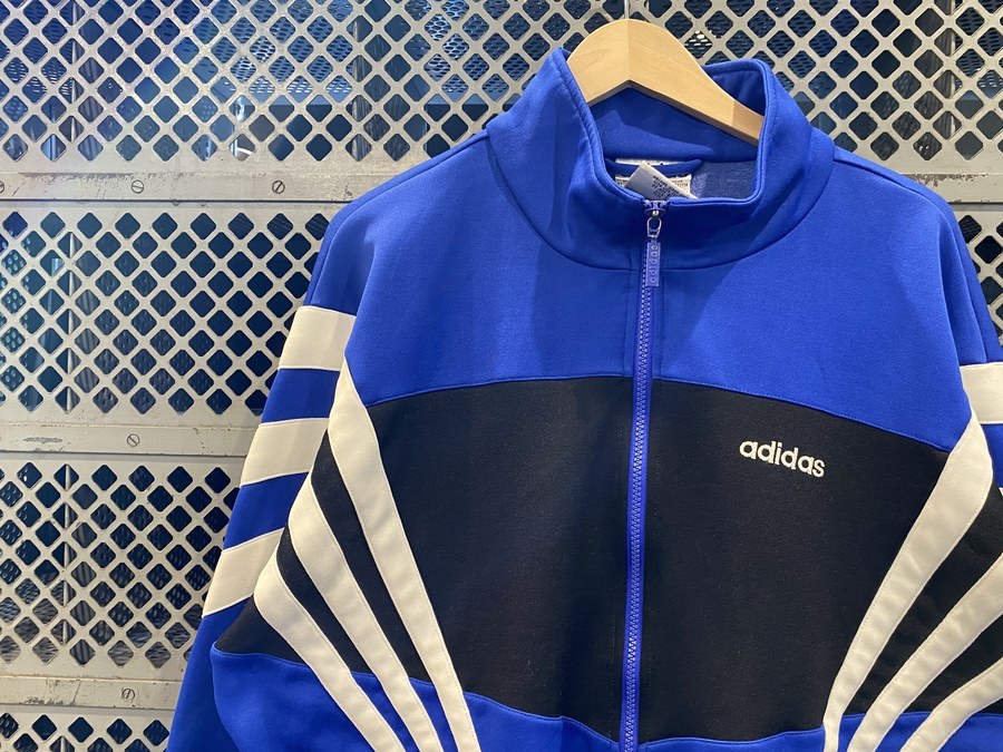 1大トレンドアイテム】ヴィンテージadidasのトラックジャケットのご