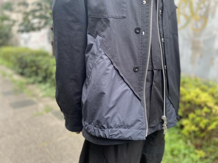 デザイン性抜群【sacai/サカイ】よりモードなジャケット2点買取入荷
