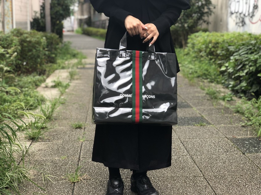 COMME des GARCONS コムデギャルソン PVC トートバッグ