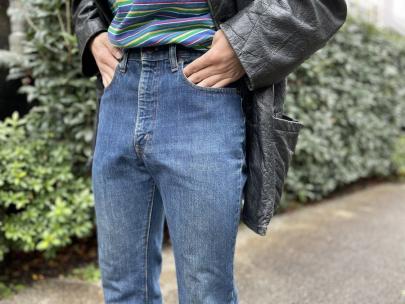 「ヴィンテージアイテムのLEVIS 517 」