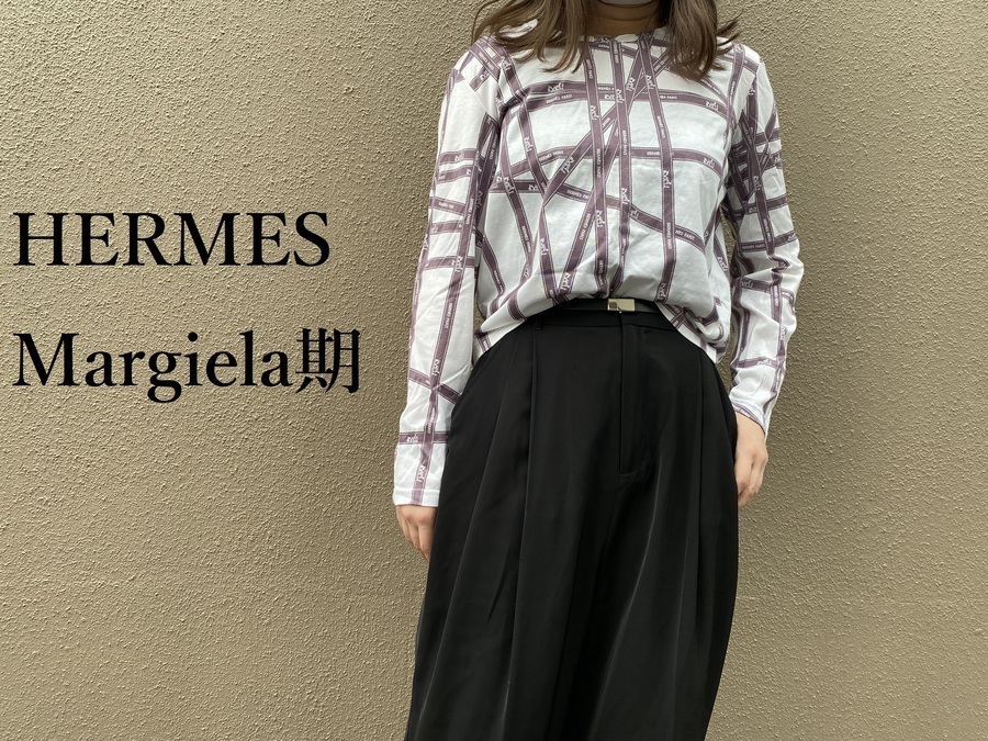 マルジェラ期【HERMES/エルメス】よりボルデュックパターンTシャツ買取
