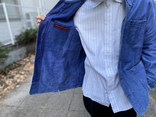 40's〜50's モールスキンジャケットDubure&Deverchere Dubure & Deverchere/ドゥブレ・エ・ドゥヴェルシェール】より