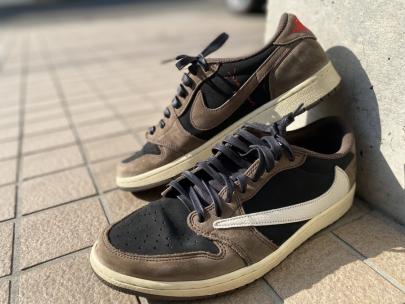 「ストリートブランドのNIKE×TRAVIS SCOT 」