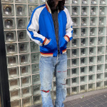 SAINT LAURENT PARIS サンローランパリ スカジャン サイズ52 Saint Laurent Paris(サンローランパリ) 14SSブラッドラスター