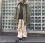 MILITARY】M-51モッズコートを使ったスタイリングのご紹介
