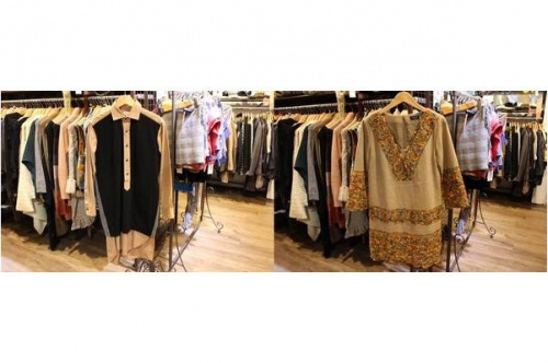 トップスのワンピース