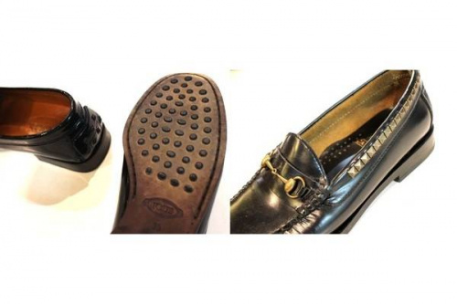 シューズ・バッグのローファー　