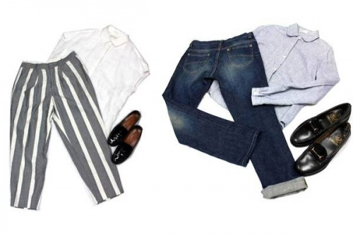 ローファー　のフレンチ