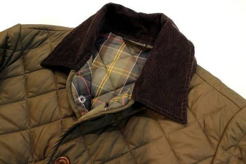 Barbourのキルティング