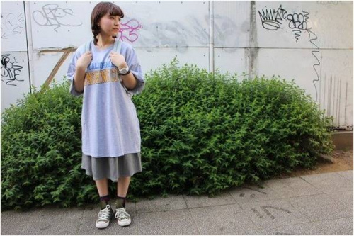 レディースのスナップ