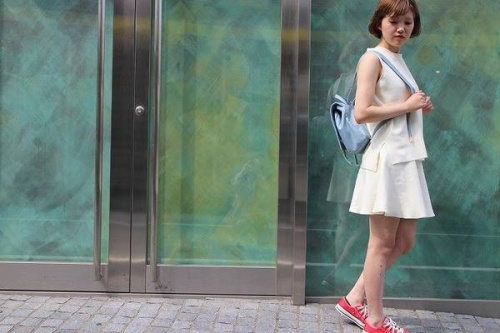 レディースのスナップ