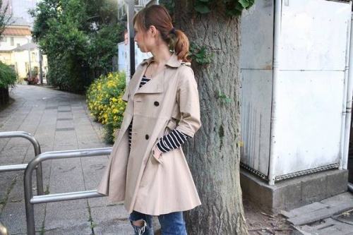 梨花のトレンチ