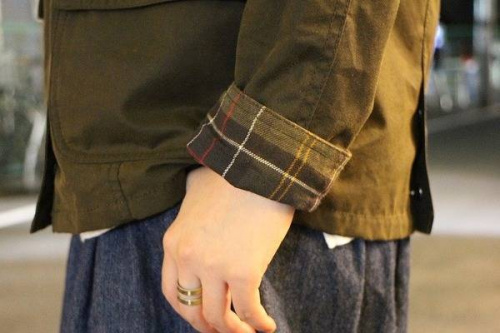 バブアーの古着