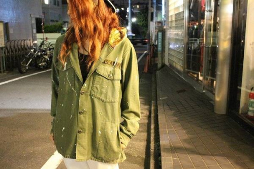 ミリタリーの古着