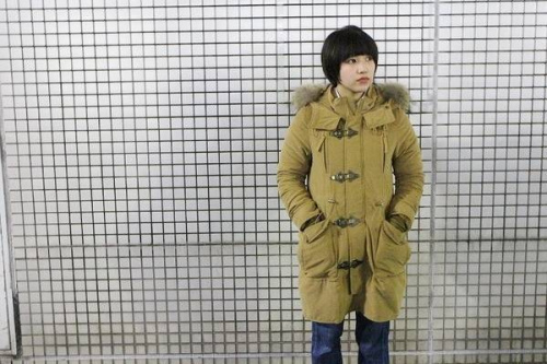 新入荷のモッズコート