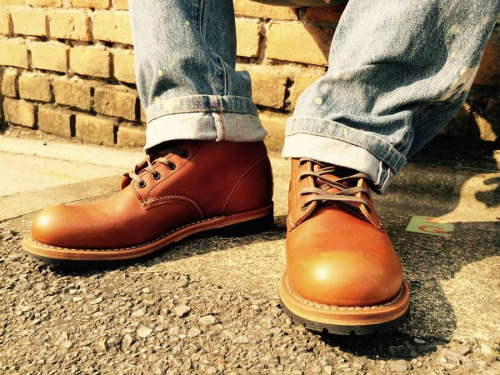 ブーツのアメカジ