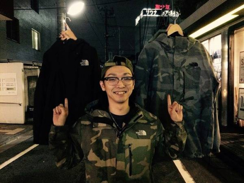 ノースフェイスのマウンテンパーカー