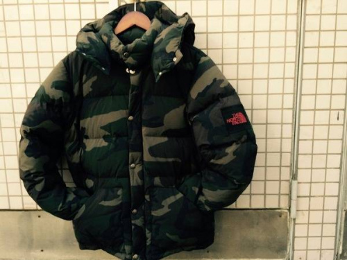 ノースフェイスのダウンジャケット