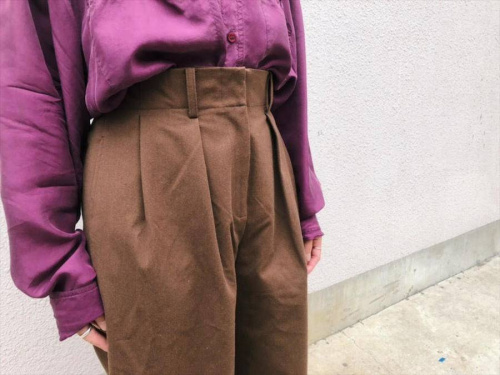TODAYFUL トゥデイフルの秋冬 AW タックパンツ