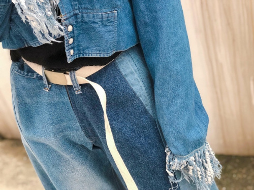 77circa　77サーカのデニム　リメイク