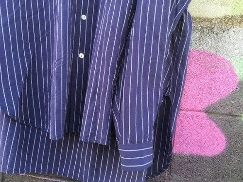 ストライプシャツの18AW