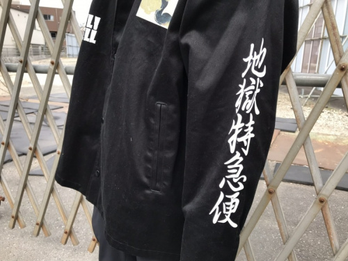 フラグスタフのshunga coach jacket