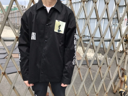 shunga coach jacketの春画コーチジャケット