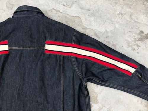 ファセッタズムのリブデニムジャケット