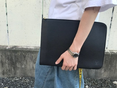 ルイヴィトンのクラッチバッグ