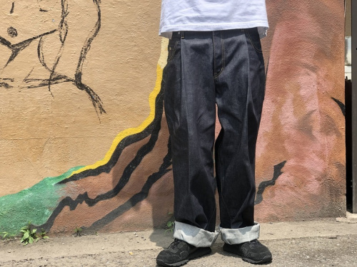 デニムパンツのメンズ