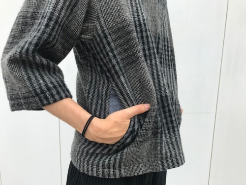 チェックプルオーバーのメンズ