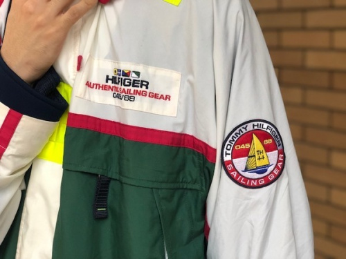 ナイロンジャケットのセーリングギア