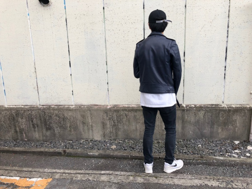 Riders jacket/ライダースジャケットのメンズ