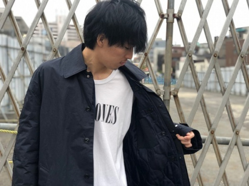 COTTON TWILL COATING BALMACAAN COAT