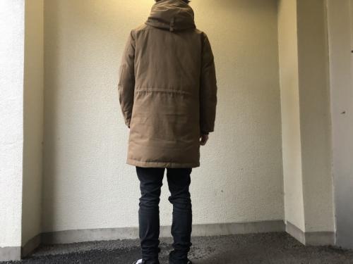 タキビダウンコートのメンズ