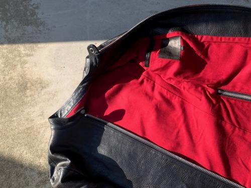 オリーチェイタリアンショルダーシングルライダースの2016AW