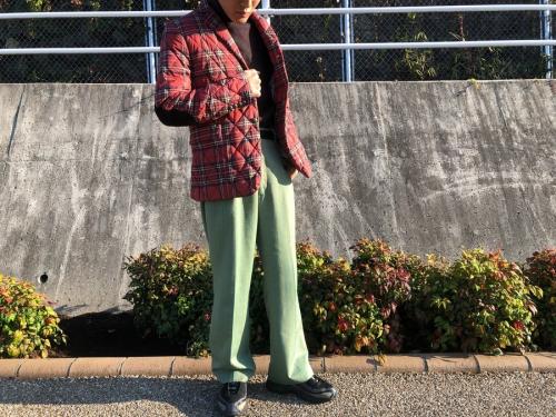 キルティングテーラードジャケットの11AW