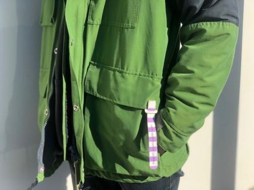 AMジャケットのフリース