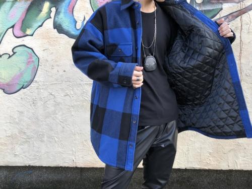OVERSIZED BUFFALO CHECK SHIRTのチェックシャツ