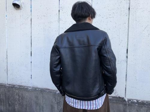 ヒステリックグラマーのムートンボンディングG-1ジャケット