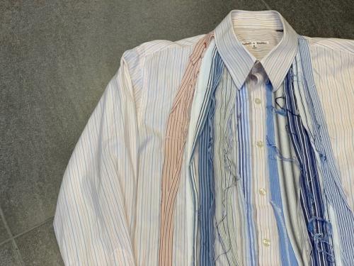 リビルド　バイ　ニードルスのリメイクシャツ