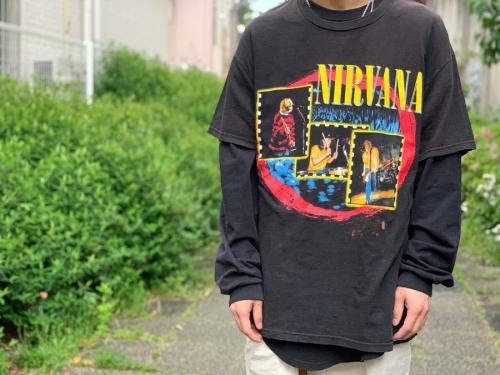 ニルバーナの1997コピーライト　バンドT　
